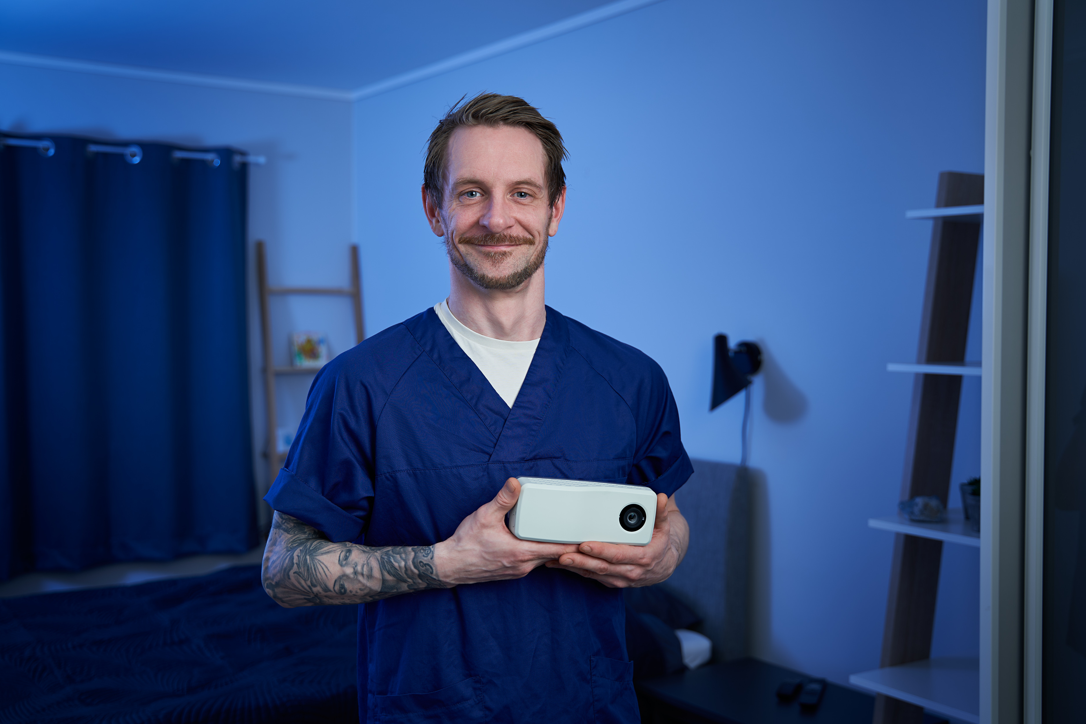 Helsearbeider med Nattugla-enhet